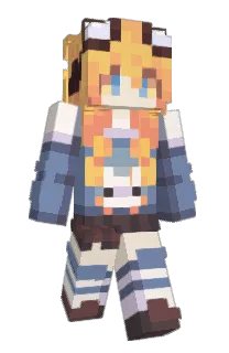 Front of Craiphonee's skin
