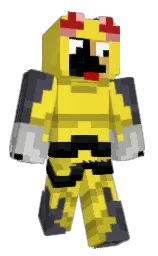golden dream and ship gray Minecraft skin — Classic model — first worn by swatxv