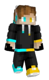 TinyPokemon13's Minecraft skin wearing the Vanilla cape