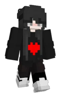 Front of envalya's skin