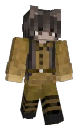 dune and cod gray Minecraft skin — Classic model — first worn by Mumumbo