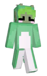 vista blue and emerald Minecraft skin — Slim model — first worn by __Kanada
