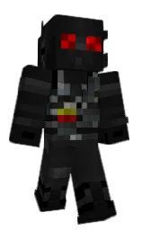 cod gray and black Minecraft skin — Classic model