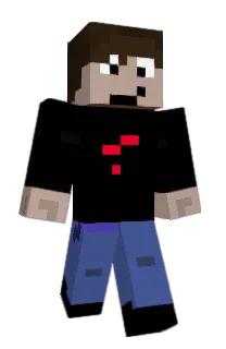 Front of Glitchmittel's skin