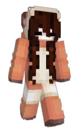 Foxishen's Minecraft skin wearing the Pan cape