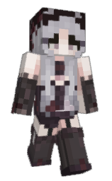 psychologisty's Minecraft skin wearing the Aurora cape