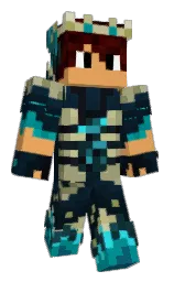 black pearl and porsche Minecraft skin — Classic model — first worn by ThePoopFloop