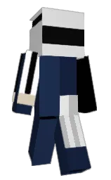big stone and cinder Minecraft skin — Classic model