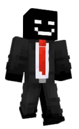 black and mine shaft Minecraft skin — Classic model