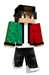 Front of Minecraft skin