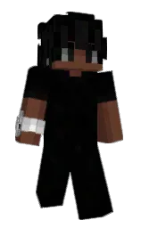 black and diesel Minecraft skin — Slim model