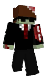 cod gray and black Minecraft skin — Classic model — first worn by stendrei