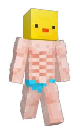 Dankpipsart's Minecraft skin wearing the Purple Heart cape
