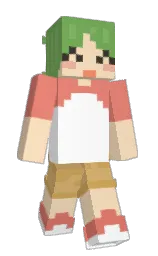 dairy cream and apricot Minecraft skin — Slim model — first worn by 4cuck