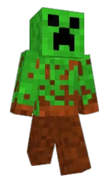 forest green and cafe royale Minecraft skin — Classic model — first worn by fearless1915