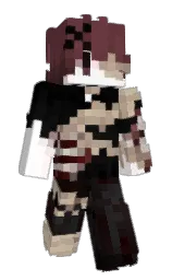 buccaneer and white Minecraft skin — Slim model