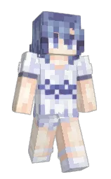 Ufufuwu's Minecraft skin wearing the Pan cape