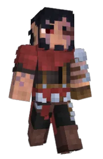 Front of TlKHO's skin