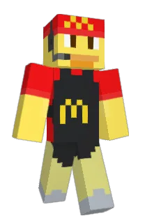 Front of Minecraft skin