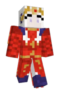 edelgards Minecraft avatar full body