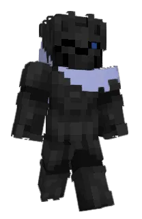 Front of sablewarden's skin
