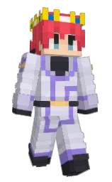 BTsuper2010's Minecraft skin wearing the Zombie Horse cape
