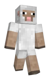 Front of LambShepard's skin