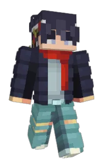 Front of hazelgarden's skin