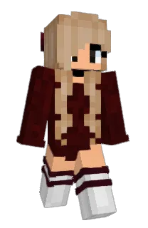 Front of racca's skin