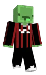 black and fern Minecraft skin — Slim model