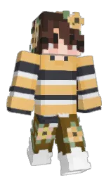 Maki_Mico's Minecraft skin wearing the Pan cape