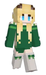 JadeyJadedJade's Minecraft skin wearing the Vanilla cape