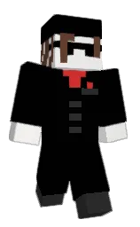 black and desert storm Minecraft skin — Classic model — first worn by soxfire