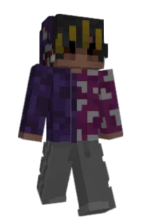 Front of Maldade's skin