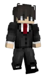 black and dune Minecraft skin — Slim model