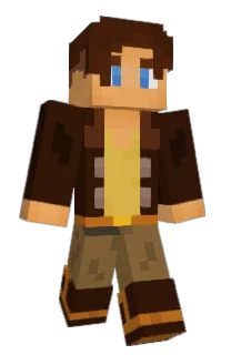 Front of YellowSmile's skin