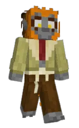 Jipari's Minecraft skin wearing the Aurora cape
