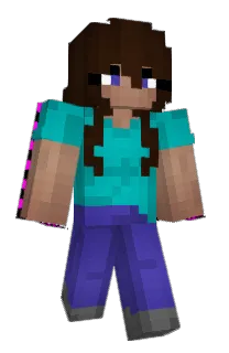 Front of AthenaBlu's skin