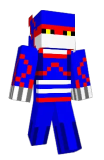 Front of Minecraft skin