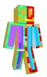 bright sun and yellow orange Minecraft skin — Classic model — first worn by Ezziewild3
