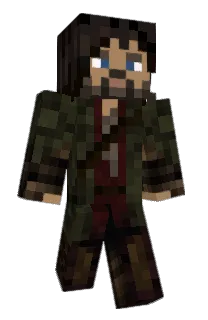 Front of Kagore's skin