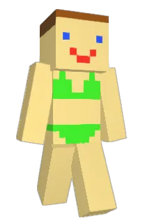Front of Minecraft skin