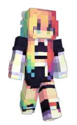 mirage and cumulus Minecraft skin — Slim model — first worn by ruierfen