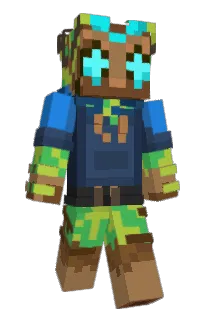 Front of AymaWolf's skin