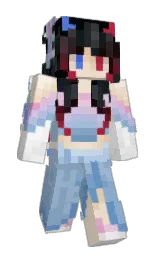 Slim Minecraft skin