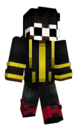 Gold_Aeros's Minecraft skin wearing the Migrator cape