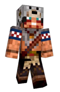 Front of Minecraft skin