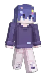 amour and black Minecraft skin — Slim model