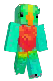 Front of Quetxal's skin