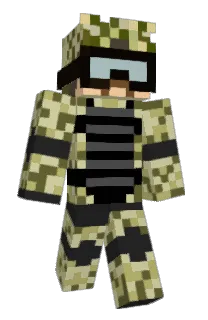 Front of Minecraft skin